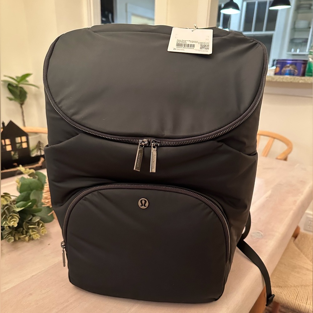 Lululemon new parent backpack diaper bag! Never used tags attached!
